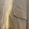 Beige lightweight bubble hem Jacket