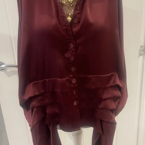 Malissa J sateen shirt