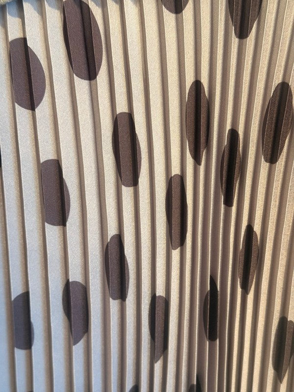 Champagne spot Jumper dress