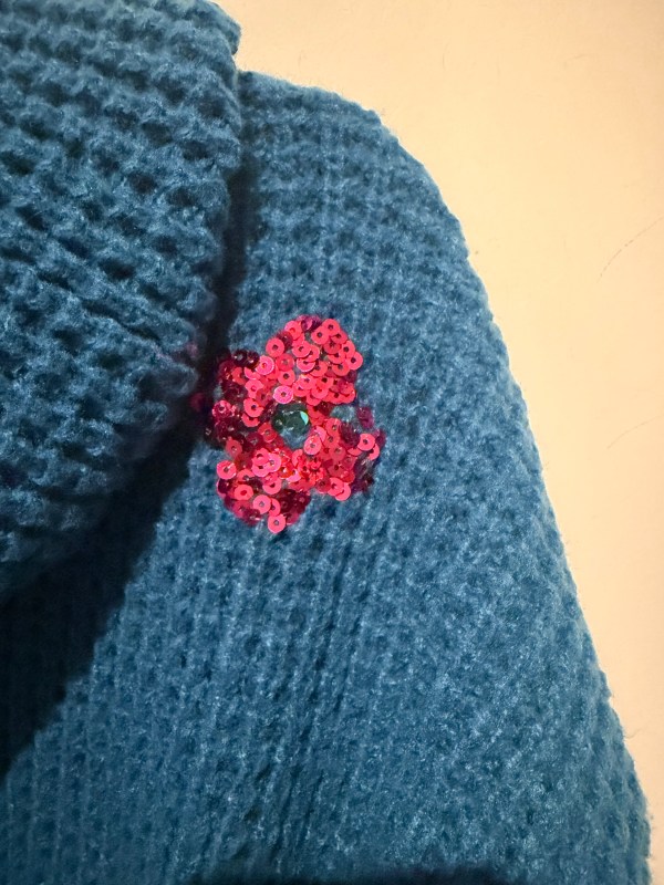 Cowl neck jumper in Teal